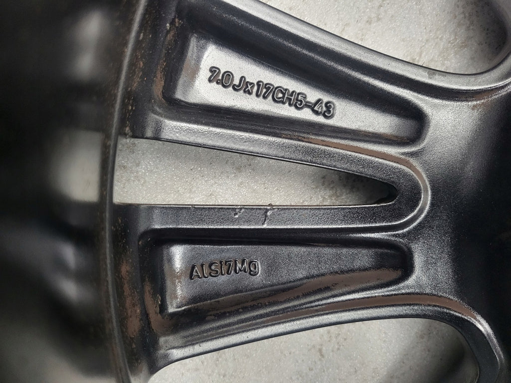 1x Alufelge 17 Zoll 7.0" 5x114.3 43ET 403006218R Renault Talisman Megane Iv