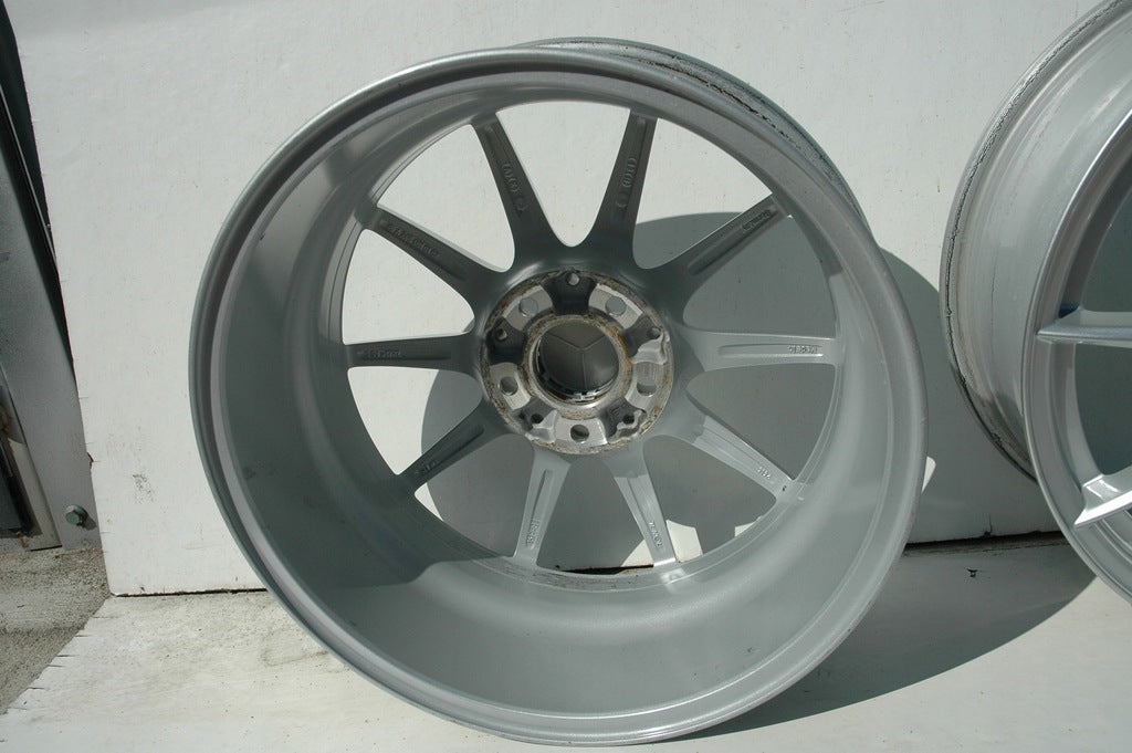 4x Alufelge 17 Zoll 6.5" 5x112 49ET Glanz Silber A2464010102 Mercedes-Benz W246 FEL5187499428tc