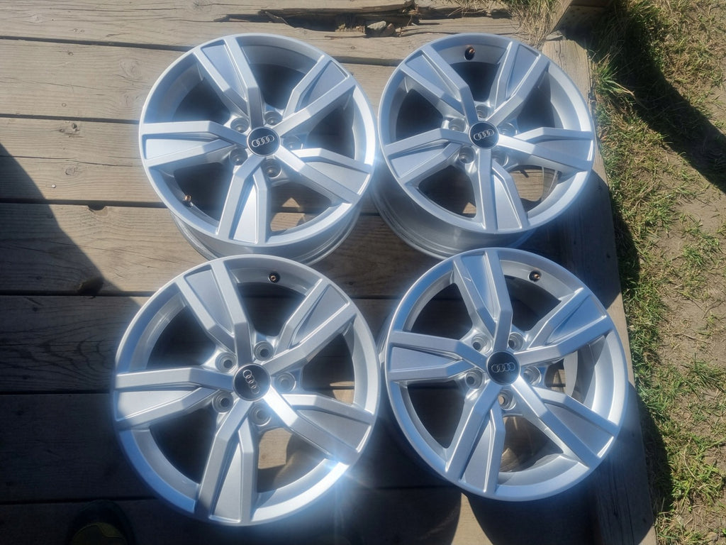 4x Alufelge 16 Zoll 7.0" 5x112 35ET Glanz Silber 8W0601025A Audi A4 Rim Wheel FEL8589185401tu