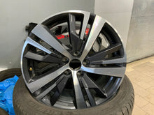 Laden Sie das Bild in den Galerie-Viewer, 1x Alufelge 18 Zoll 7.5" 5x108 49ET Glanz Schwarz 9809687377 Peugeot 5008 I FEL4690639709rz