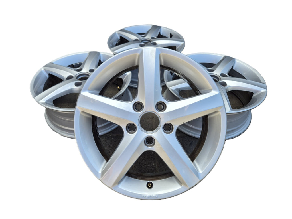 4x Alufelge 16 Zoll 6.0" 5x112 50ET 5K0071496 Audi I Rim Wheel FEL4649469477fi