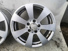 Laden Sie das Bild in den Galerie-Viewer, 4x Alufelge 16 Zoll 7.0" 5x112 43ET Silber Mercedes-Benz W204 Rim Wheel FEL6074616040hh