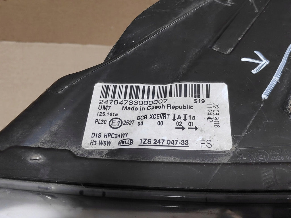 Frontscheinwerfer Skoda Superb II 3T1941017E 1ZS24704733 Bi-Xenon Links