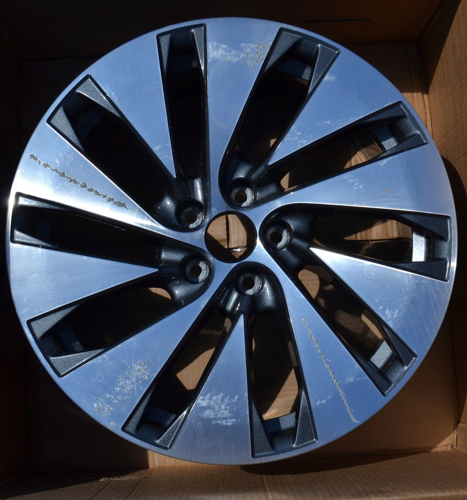 1x Alufelge 19 Zoll 8.0" 5x112 39ET Glanz Schwarz 8MA601025F Audi Rim Wheel FEL4634840050ya