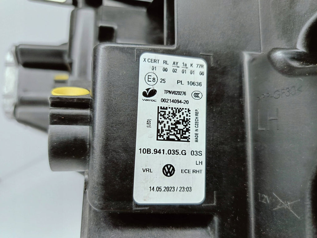 Frontscheinwerfer VW Id.3 10B941035G 0021409420L1905 Links Headlight SCH6211660766fk