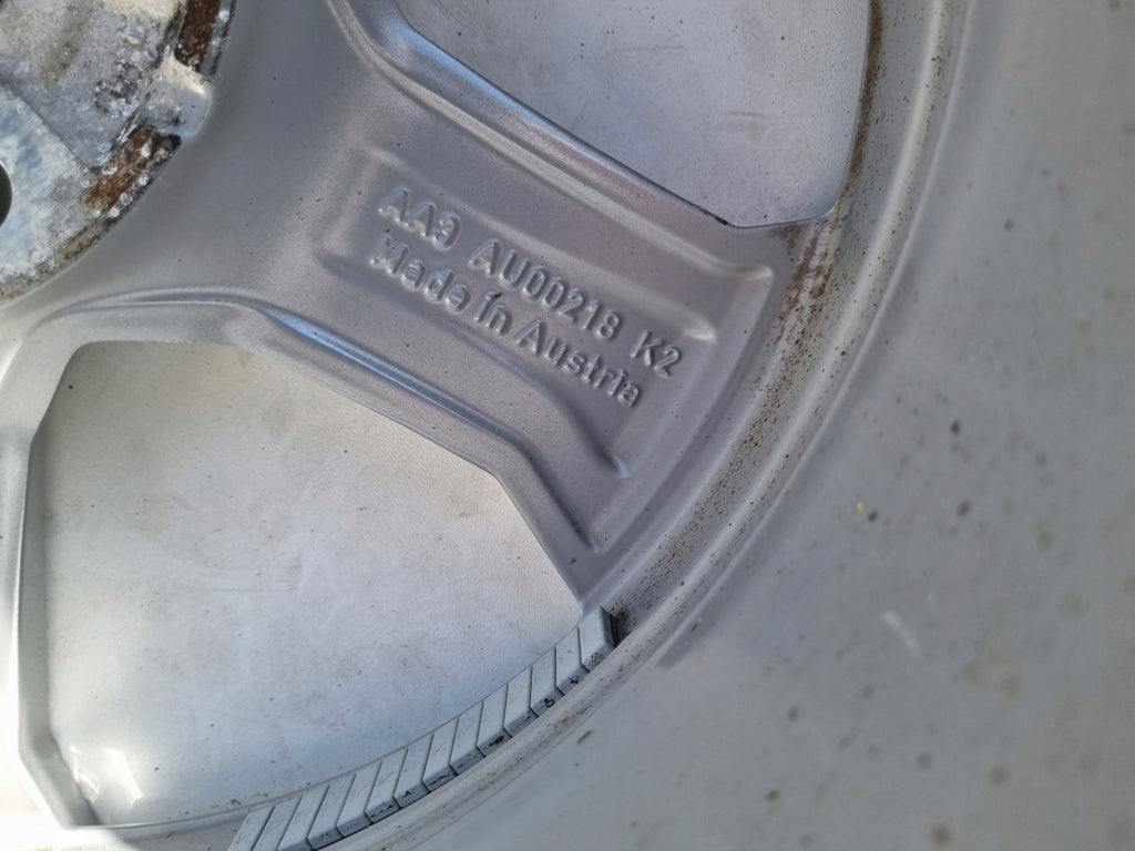 4x Alufelge 17 Zoll 6.5" 5x112 38ET Glanz Silber 83A0714978Z8 Audi B7 Rim Wheel FEL6849646512nw