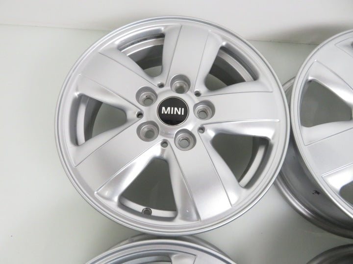 4x Alufelge 15 Zoll 5.5" 5x112 46ET M800372 Mini F57 F56 F55 Rim Wheel FEL1065341039ri