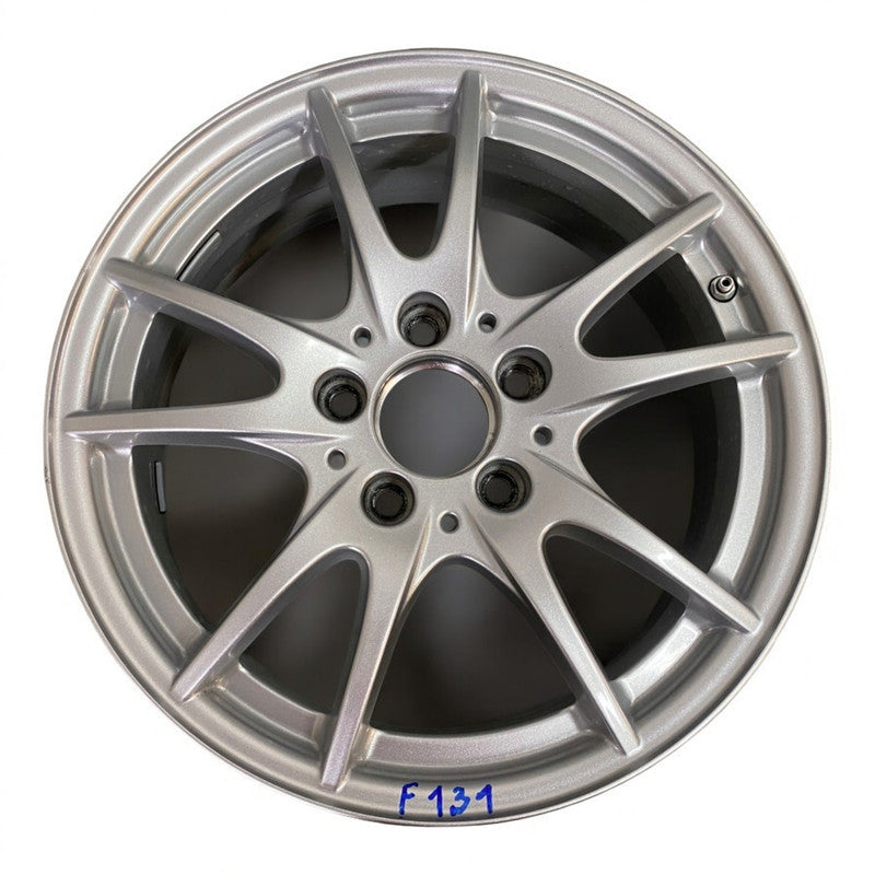 1x Alufelge 16 Zoll 6.5" 5x112 49ET Glanz Silber A2464011302 Mercedes-Benz W246