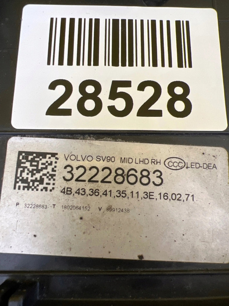 Frontscheinwerfer Volvo S90 V90 32228683 LED Rechts Scheinwerfer Headlight SCH4107339900ip