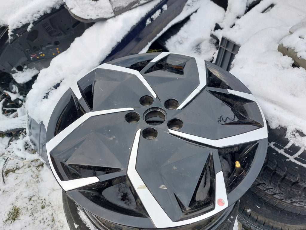 1x Alufelge 19 Zoll 7.5" 5x114.3 49 5ET Glanz Schwarz 52910-G1110 Hyundai Ioniq FEL7530334404yt