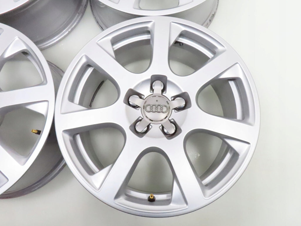 4x Alufelge 17 Zoll 7.0" 5x112 37ET Glanz Silber 8R0601025E Audi Q5 Q3 Rim Wheel FEL5979320567jx