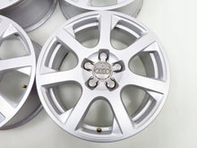 Load image into Gallery viewer, 4x Alufelge 17 Zoll 7.0" 5x112 37ET Glanz Silber 8R0601025E Audi Q5 Q3 Rim Wheel FEL5979320567jx