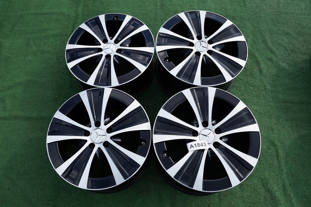 4x Alufelge 18 Zoll 8.0" 5x112 43ET A2134013700- Mercedes-Benz W213 Rim Wheel FEL4656234285kp