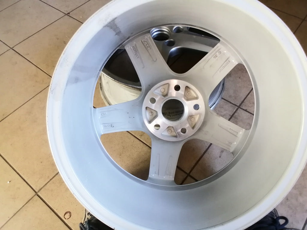1x Alufelge 17 Zoll 7.0" 5x112 54ET Silber 1K0601025AE VW Golf Rim Wheel FEL5587865399ci