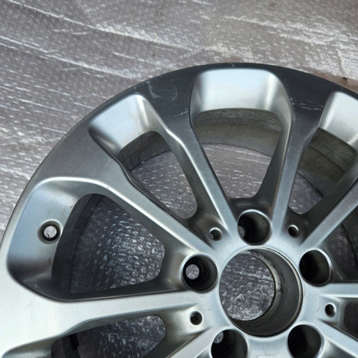1x Alufelge 17 Zoll 6.5" 5x112 38ET Glanz Silber A1564011700 Mercedes-Benz Gla FEL8710315152ez