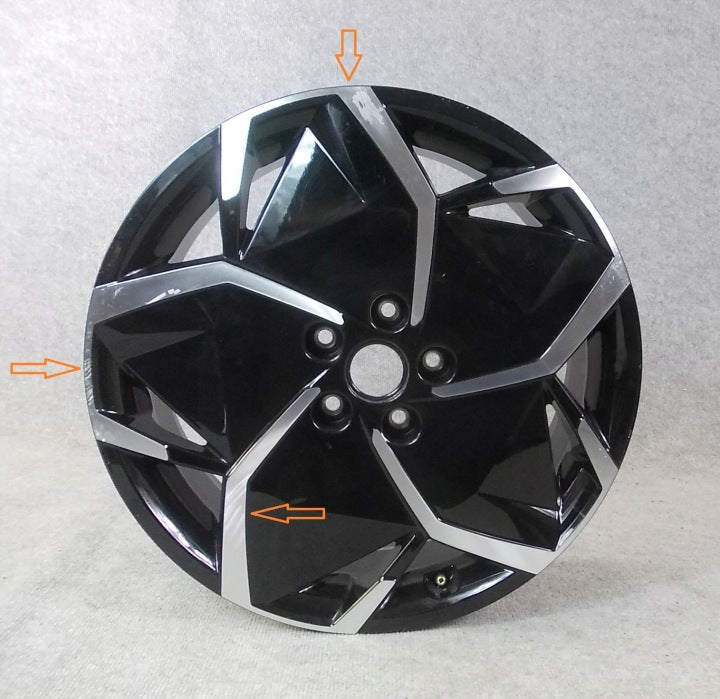 1x Alufelge 19 Zoll 7.5" 5x114.3 49 5ET 52910GI130 Hyundai Ioniq Rim Wheel FEL8914071594bn