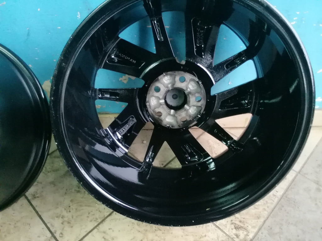 4x Alufelge 18 Zoll 7.5" 5x112 51ET Schwarz 5F0601025E Seat Leon Rim Wheel FEL1736386540jw