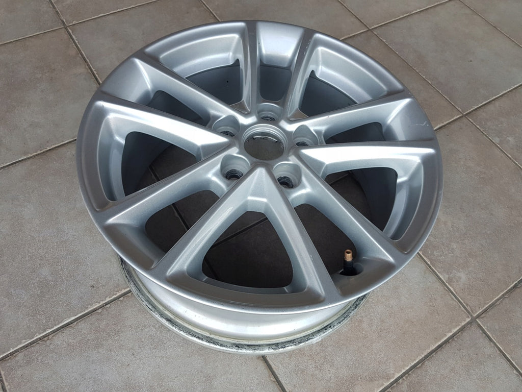1x Alufelge 16 Zoll 7.0" 5x108 50ET Glanz Silber F1EC-1007-A1A Ford Focus C-Max FEL7177110470bm