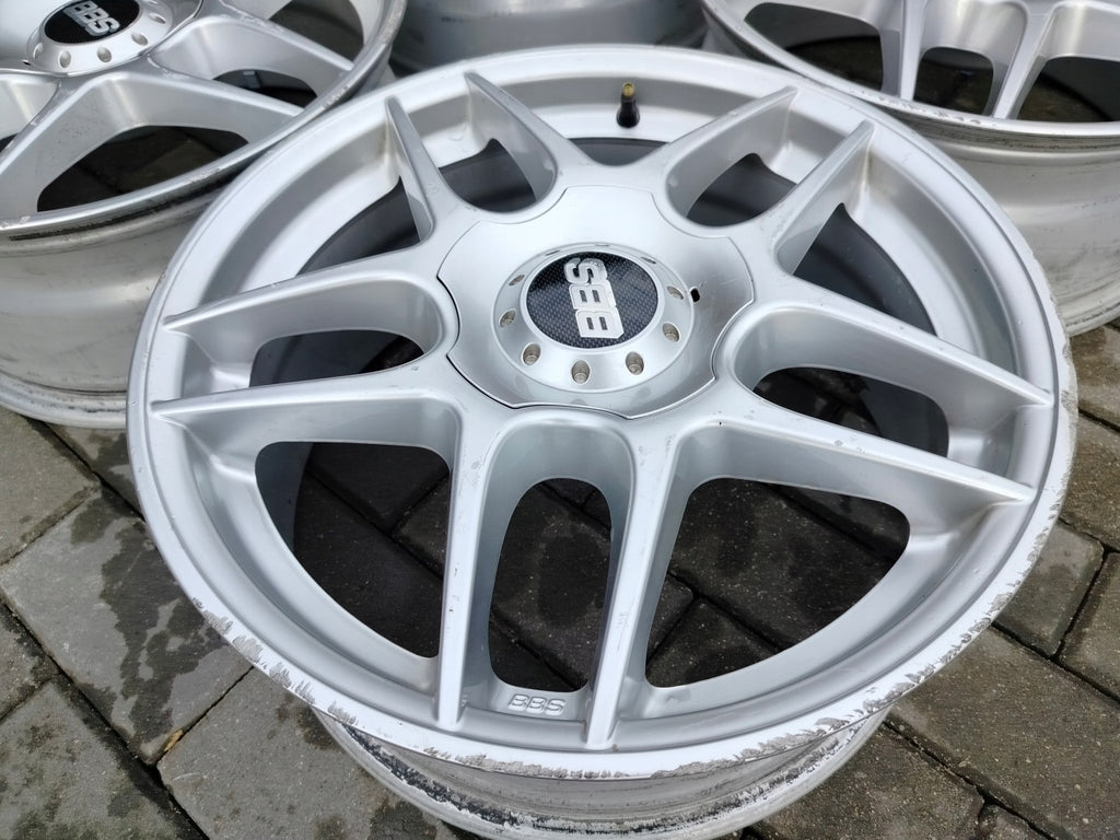 4x Alufelge 17 Zoll 7.0" 4x100 37ET Silber Honda I Rim Wheel FEL4436718614rd
