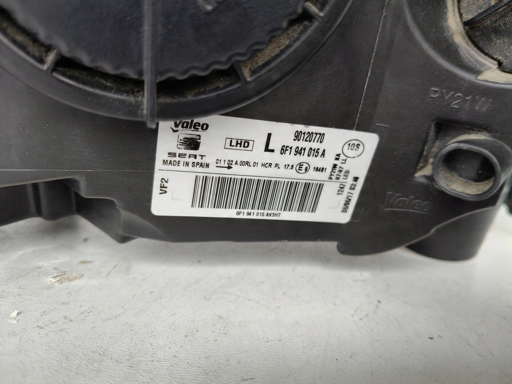 Frontscheinwerfer Seat Ibiza V 6F1941015A LED Links Scheinwerfer Headlight