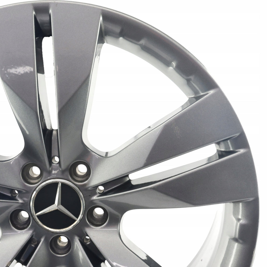 1x Alufelge 20 Zoll 8.5" 5x112 55ET Matt Silber A1644014902 Mercedes-Benz W164 FEL2267092829fv