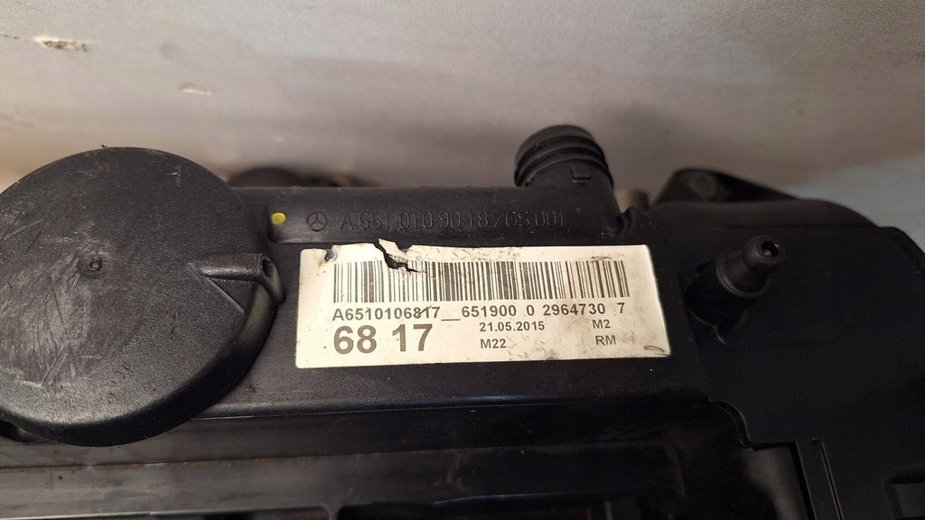 Motor Mercedes-Benz W176 W246 651930 2.2 CDI 158TKm Diesel Engine Unkomplett