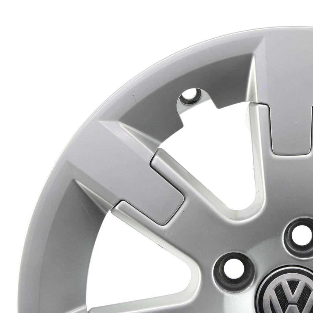 1x Alufelge 15 Zoll 5.5" 5x100 38ET Glanz Silber 6R0601025E VW Polo 6r Rim Wheel FEL4675110737tf