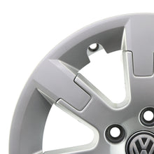 Load image into Gallery viewer, 1x Alufelge 15 Zoll 5.5" 5x100 38ET Glanz Silber 6R0601025E VW Polo 6r Rim Wheel FEL4675110737tf