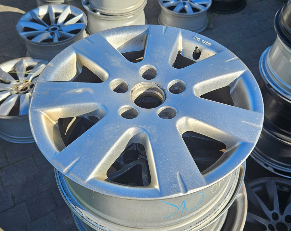 1x Alufelge 15 Zoll 6.5" 5x112 50ET Glanz Silber 2K1071495 VW Caddy I Rim Wheel FEL4024944213lz