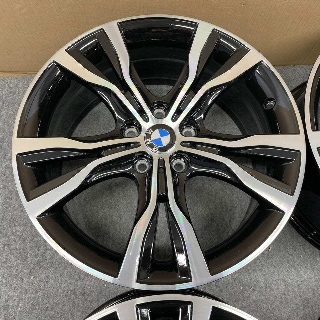4x Alufelge 18 Zoll 8.0" 5x112 57ET 6855093 BMW 2 Active Tourer F45 F46 FEL7687804060al