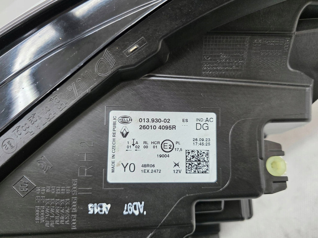 Frontscheinwerfer Renault Captur II 260104095R Rechts Scheinwerfer Headlight SCH8930663290uy