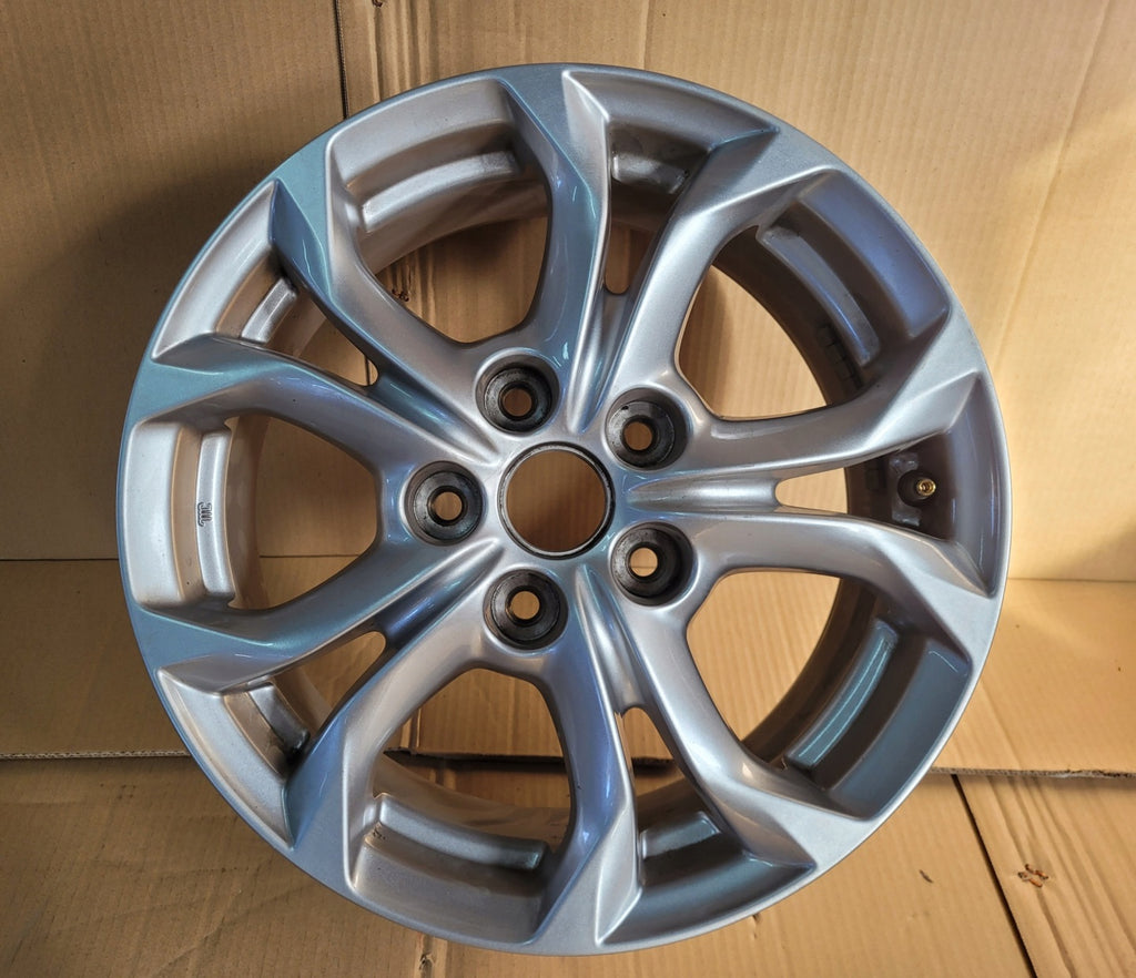 1x Alufelge 16 Zoll 6.5" 5x114.3 50ET Glanz Graphit Mazda Cx-3 Cx3 Rim Wheel FEL9344052430xs