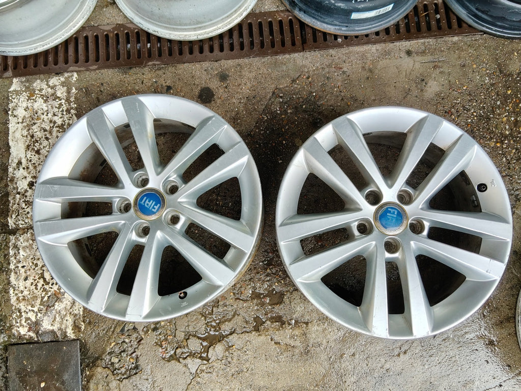 1x Alufelge 17 Zoll 7.0" 5x110 41ET Glanz Silber 735434973 Fiat Croma Rim Wheel FEL5348245450wg