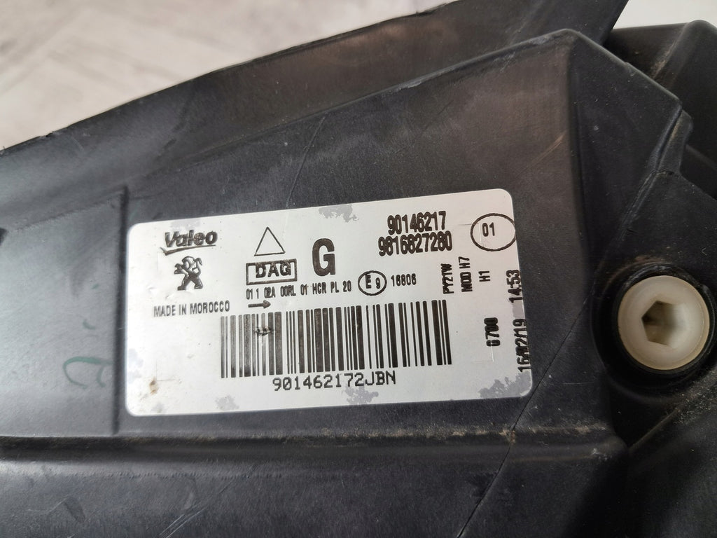 Frontscheinwerfer Peugeot Partner Rifter 9816827280 LED Links Headlight SCH5620407639kw