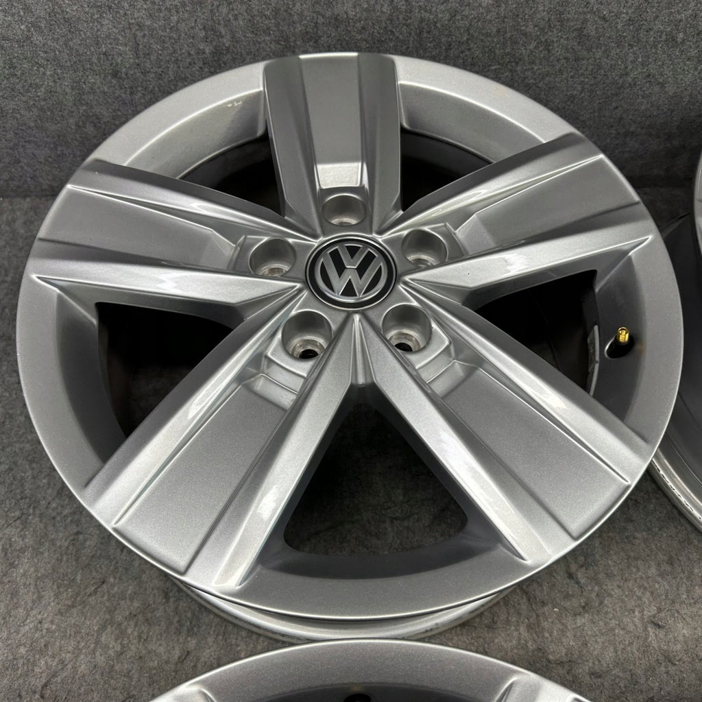 4x Alufelge 17 Zoll 7.0" 5x120 55ET Glanz Silber 7E0601025P VW Multivan FEL2424943759cy
