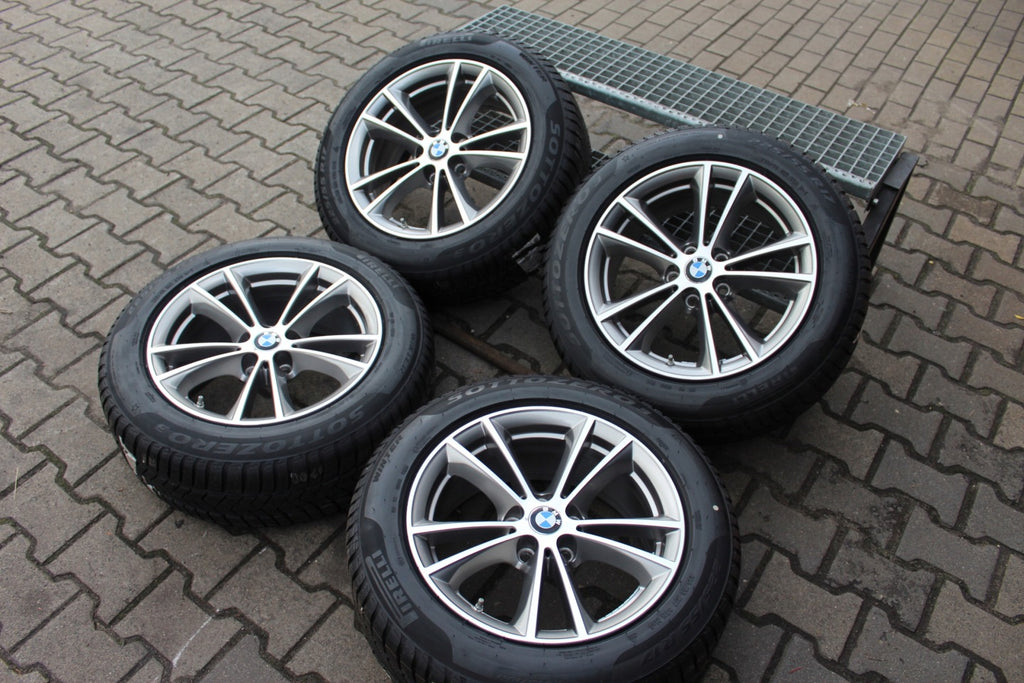 4x Alufelge 17 Zoll 7.5" 5x112 27ET Glanz Graphit 6863417 BMW 5 G31 G30 FEL5225709110ms