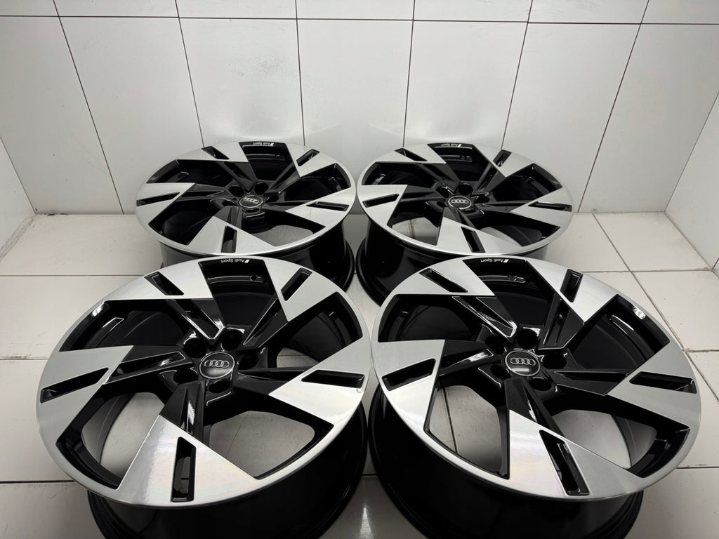 4x Alufelge 20 Zoll 9.0" 5x112 38ET Glanz Silber 4KE601025T Audi E-Tron FEL9974268124oc