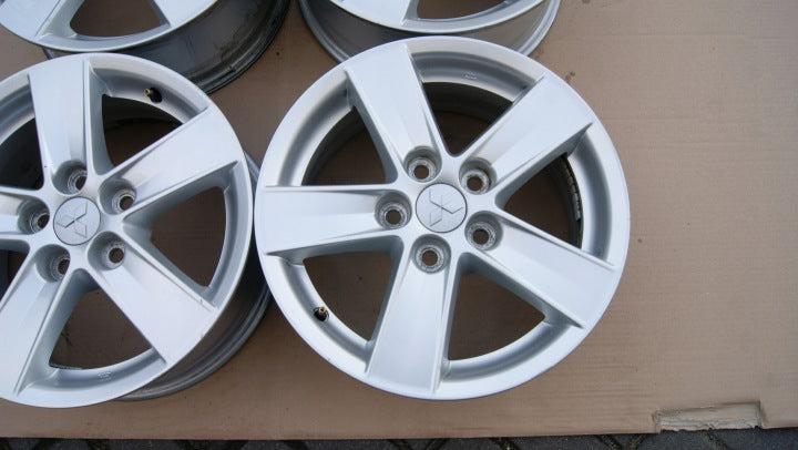 4x Alufelge 16 Zoll 6.5" 5x114.3 Mitsubishi Rim Wheel FEL7198626134ny