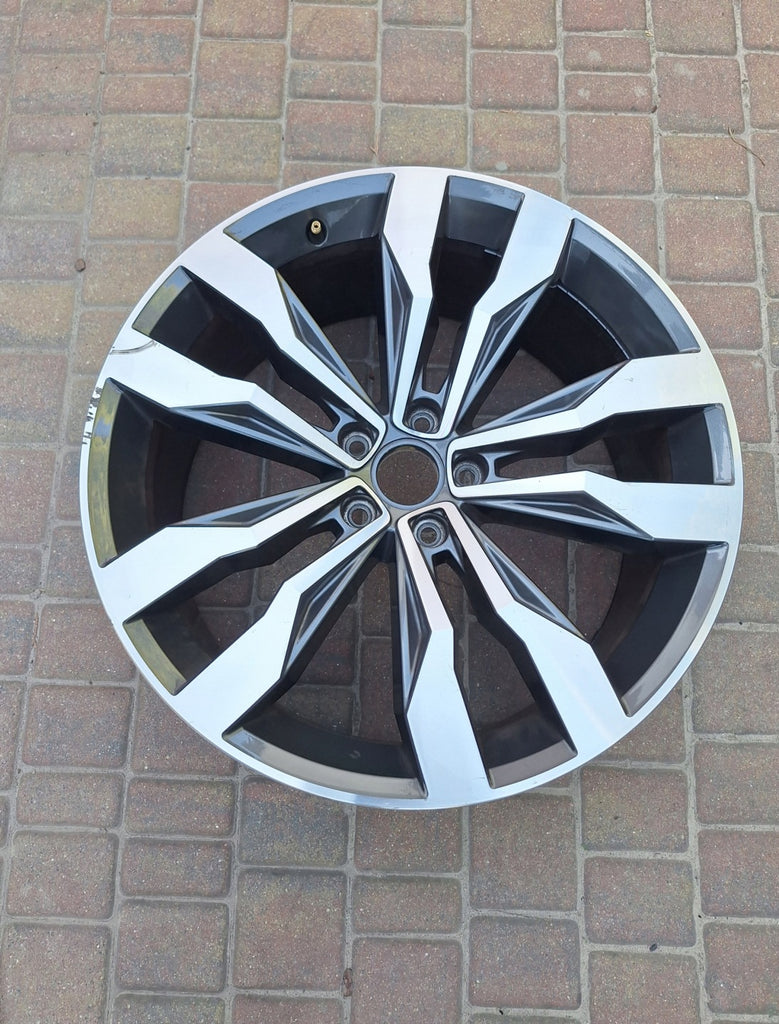 1x Alufelge 20 Zoll 8.5" 5x112 38ET Glanz Graphit 5NN601025E Mg Tiguan Rim Wheel FEL6107420116gj