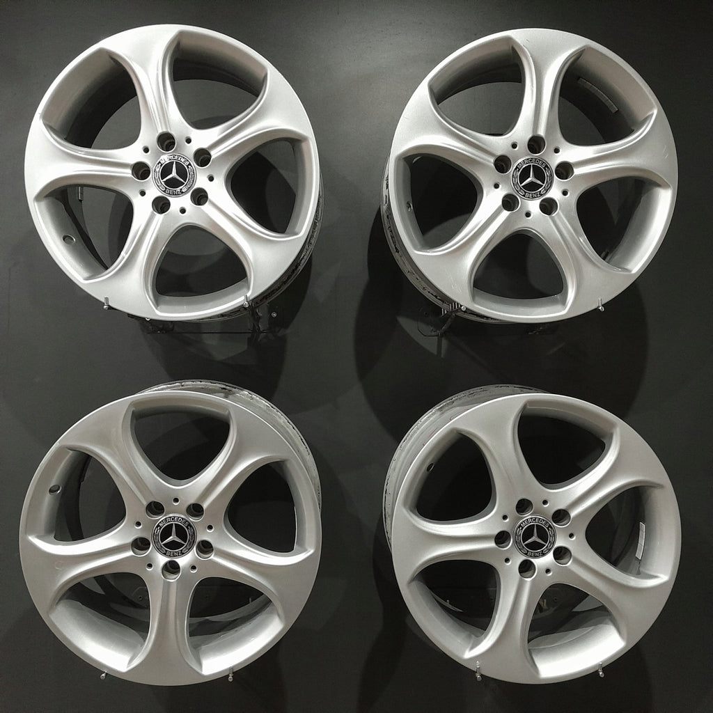 4x Alufelge 18 Zoll 7.5" 5x112 44ET Glanz Silber A2054010600 Mercedes-Benz W205 FEL8028767629mg