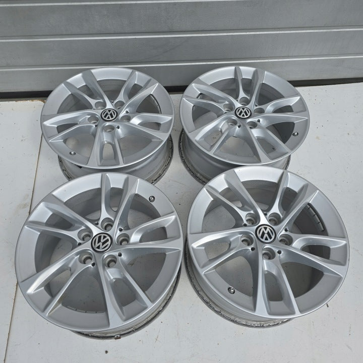 4x Alufelge 16 Zoll 7.0" 5x112 47ET 6855083 BMW 4 Caddy V Golf VII Touran FEL5981274834ke