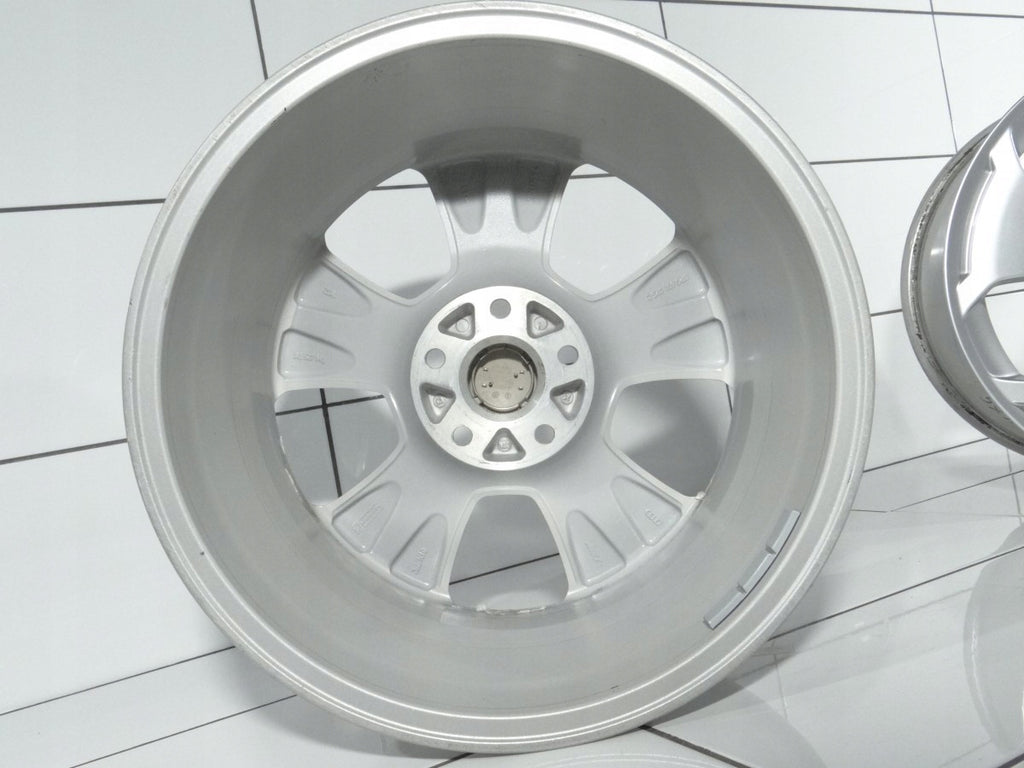 4x Alufelge 17 Zoll 7.5" 5x112 56ET Glanz Silber Audi Rim Wheel FEL9165945569mt