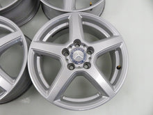 Laden Sie das Bild in den Galerie-Viewer, 4x Alufelge 16 Zoll 6.0" 5x112 46ET Glanz Silber KBA47330 Mercedes-Benz FEL5260434613nk