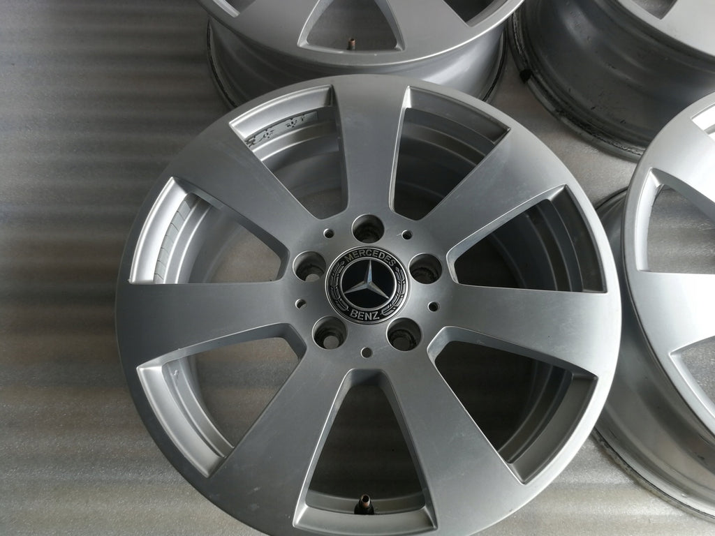 4x Alufelge 16 Zoll 7.0" 5x112 48ET A2044011102 Mercedes-Benz W204 Rim Wheel FEL9913507525et