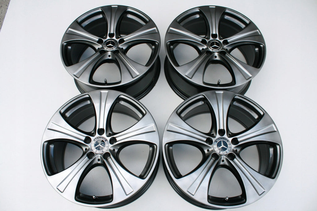 4x Alufelge 18 Zoll 8.0" 5x112 38ET Glanz A2534010800 Mercedes-Benz Glc Coupe