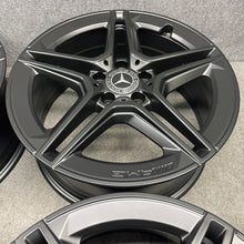 Load image into Gallery viewer, 4x Alufelge 18 Zoll 7.5" 5x112 44ET Matt Schwarz A2054019500 Mercedes-Benz A205 FEL3891456900ep