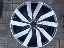 Load image into Gallery viewer, 1x Alufelge 18 Zoll 7.0" 5x112 52ET Glanz Schwarz 5TA601025F VW Touran Rim Wheel FEL8487717539yc