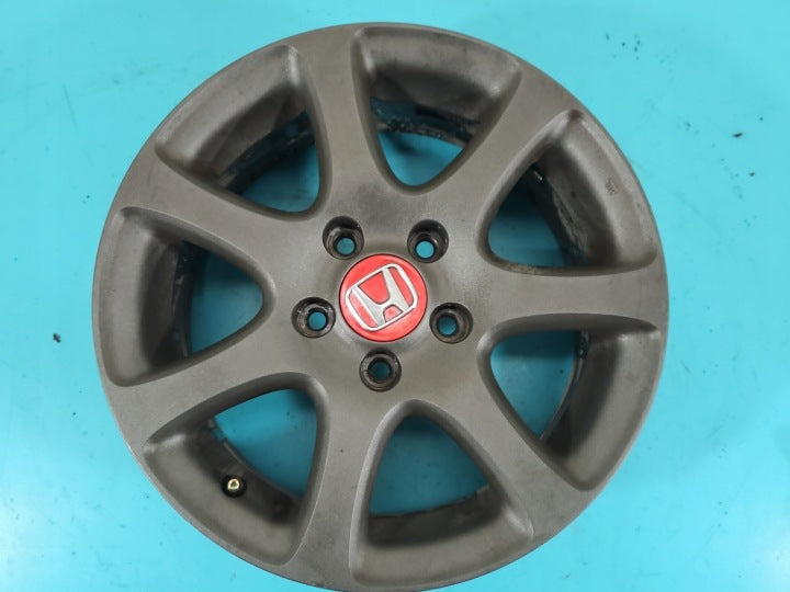 1x Alufelge 16 Zoll 6.5" 5x114.3 Schwarz Honda Civic Viii Rim Wheel FEL7575383562zt