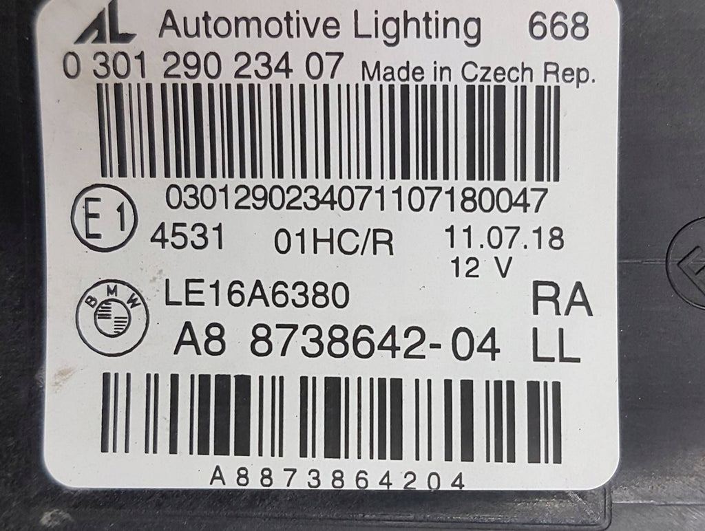 Frontscheinwerfer BMW 2 F45 873864204 Rechts Scheinwerfer Headlight SCH9540928169kb