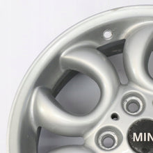 Load image into Gallery viewer, 1x Alufelge 16 Zoll 6.5" 5x120 46ET Glanz Silber 9803725 Mini R60 R61 Rim Wheel FEL1441482316yd